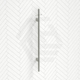 Meir 1000mm Round Vertical Single Heated Towel Rail Variant Colour Available