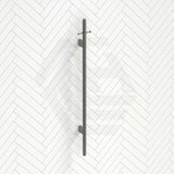 Meir 1000mm Round Vertical Single Heated Towel Rail Variant Colour Available