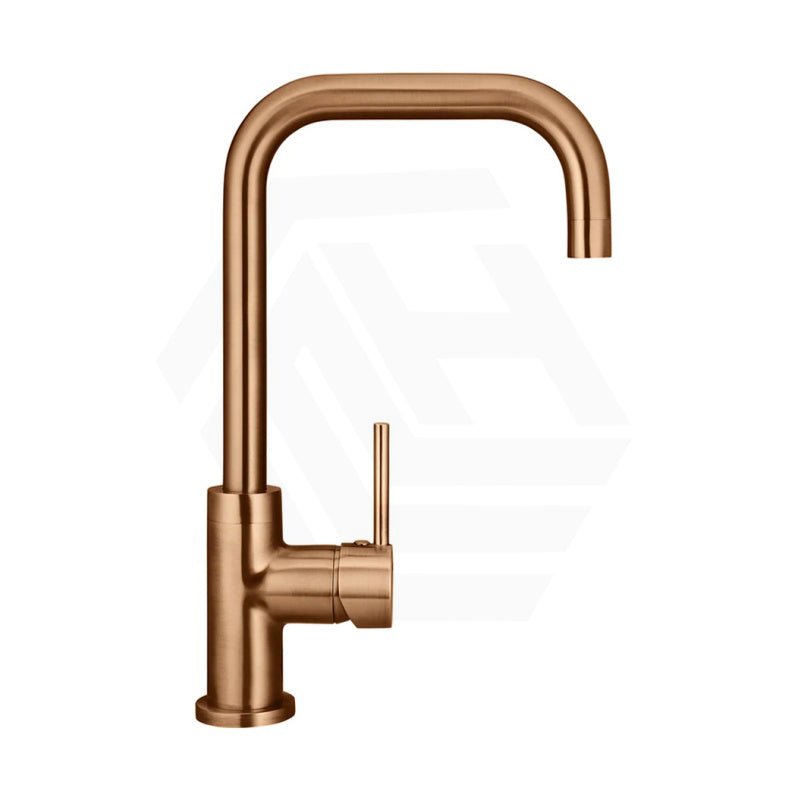 Meir Round Solid Brass 360 Degree Swivel Kitchen Mixer Tap Variant Colour Available Polished Chrome