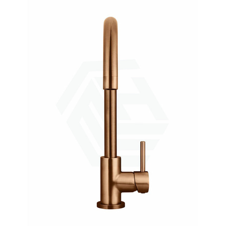 Meir Gooseneck Round 360 Degree Swivel Kitchen Mixer Tap Variant Colour Available
