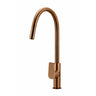 Meir Piccola Round Pull Out Kitchen Mixer Tap With Paddle Handle Variant Colour Available
