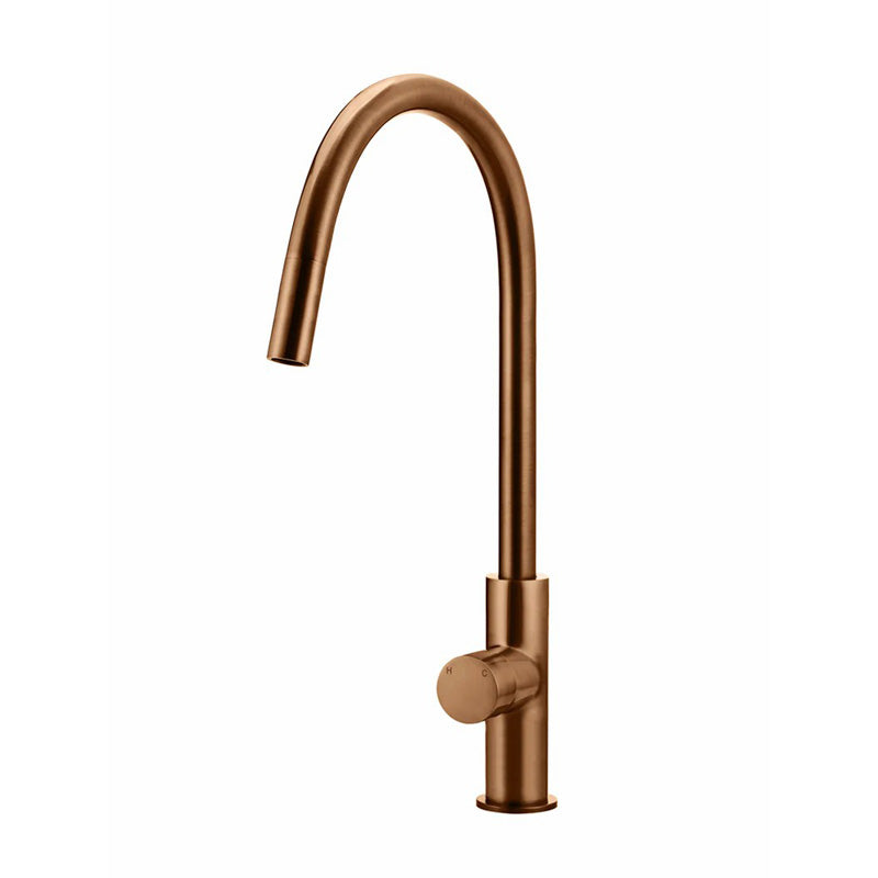 Meir Round Pinless Piccola 360 Degree Swivel Pull Out Kitchen Mixer Tap Variant Colour Available