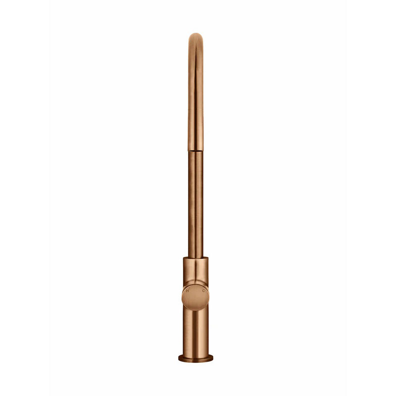 Meir Round Pinless Piccola 360 Degree Swivel Pull Out Kitchen Mixer Tap Variant Colour Available