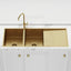 Meir Lavello 1160x440x230mm Stainless Steel Double Bowl Kitchen Sink with Drainboard Top/Flush/Under Mount Variant Colour Available