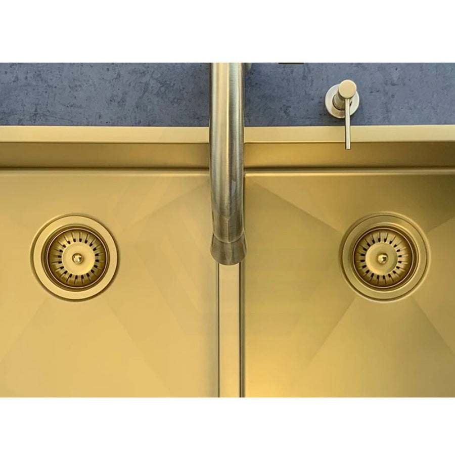 Meir Lavello 760x440x200mm Stainless Steel Double Bowl Kitchen Sink Top/Flush/Under Mount Variant Colour Available