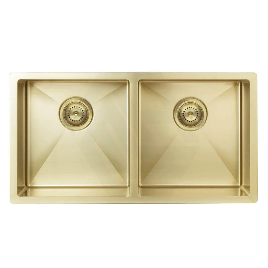 Meir 860x440x200mm Stainless Steel Double Bowl Kitchen Sink Top/Flush/Under Mount Variant Colour Available