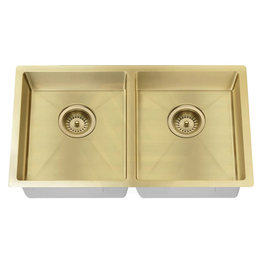 Meir 860x440x200mm Stainless Steel Double Bowl Kitchen Sink Top/Flush/Under Mount Variant Colour Available