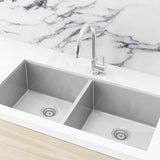 Meir 860x440x200mm Stainless Steel Double Bowl Kitchen Sink Top/Flush/Under Mount Variant Colour Available