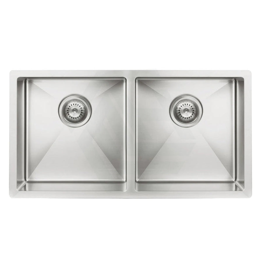 Meir 860x440x200mm Stainless Steel Double Bowl Kitchen Sink Top/Flush/Under Mount Variant Colour Available