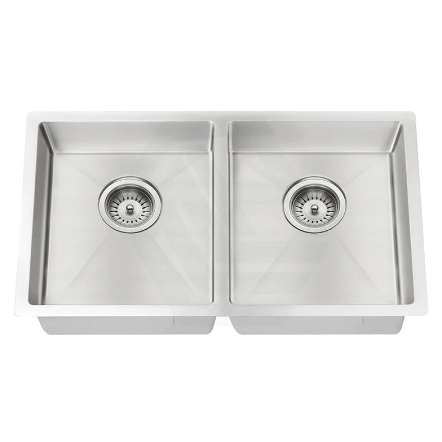 Meir 860x440x200mm Stainless Steel Double Bowl Kitchen Sink Top/Flush/Under Mount Variant Colour Available
