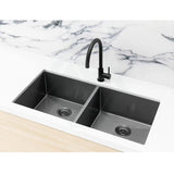 Meir 860x440x200mm Stainless Steel Double Bowl Kitchen Sink Top/Flush/Under Mount Variant Colour Available