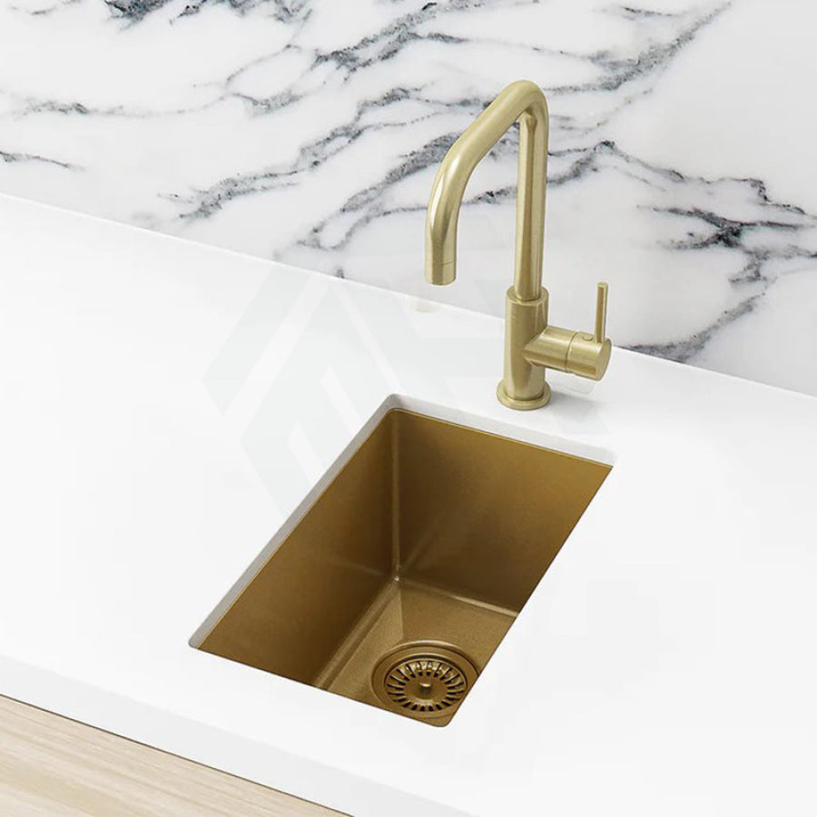 Meir Lavello 272x382x150mm Stainless Steel Single Bowl Bar Sink Top/Flush/Under Mount Variant Colour Available