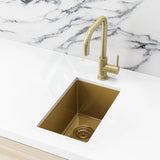 Meir Lavello 272x382x150mm Stainless Steel Single Bowl Bar Sink Top/Flush/Under Mount Variant Colour Available