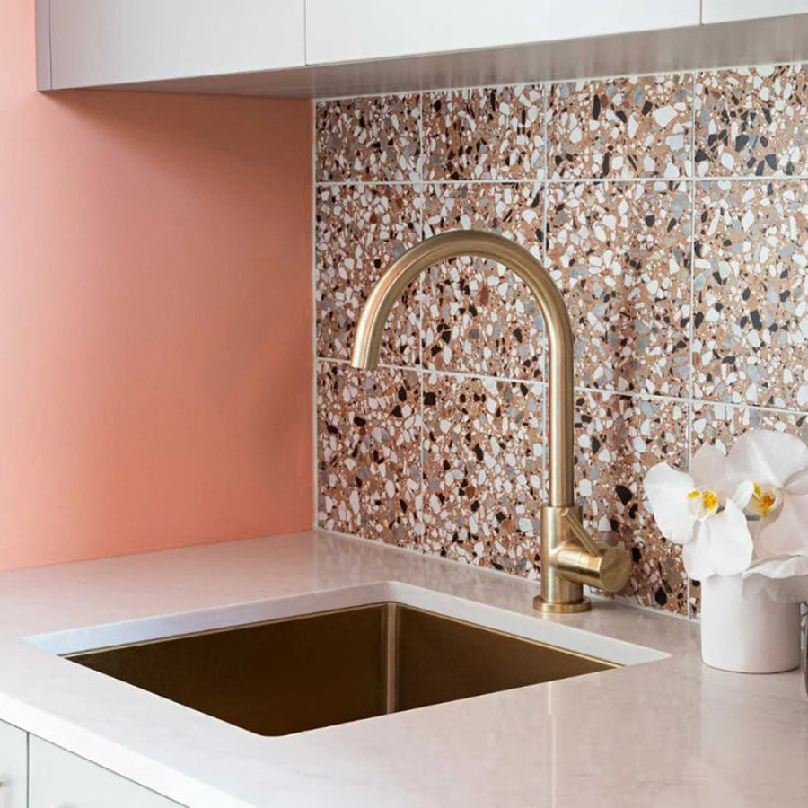 Meir Lavello 380x440x200mm Stainless Steel Single Bowl Kitchen Sink Top/Flush/Under Mount Variant Colour Available