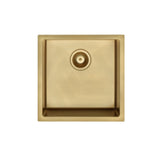 Meir Lavello 380x440x200mm Stainless Steel Single Bowl Kitchen Sink Top/Flush/Under Mount Variant Colour Available