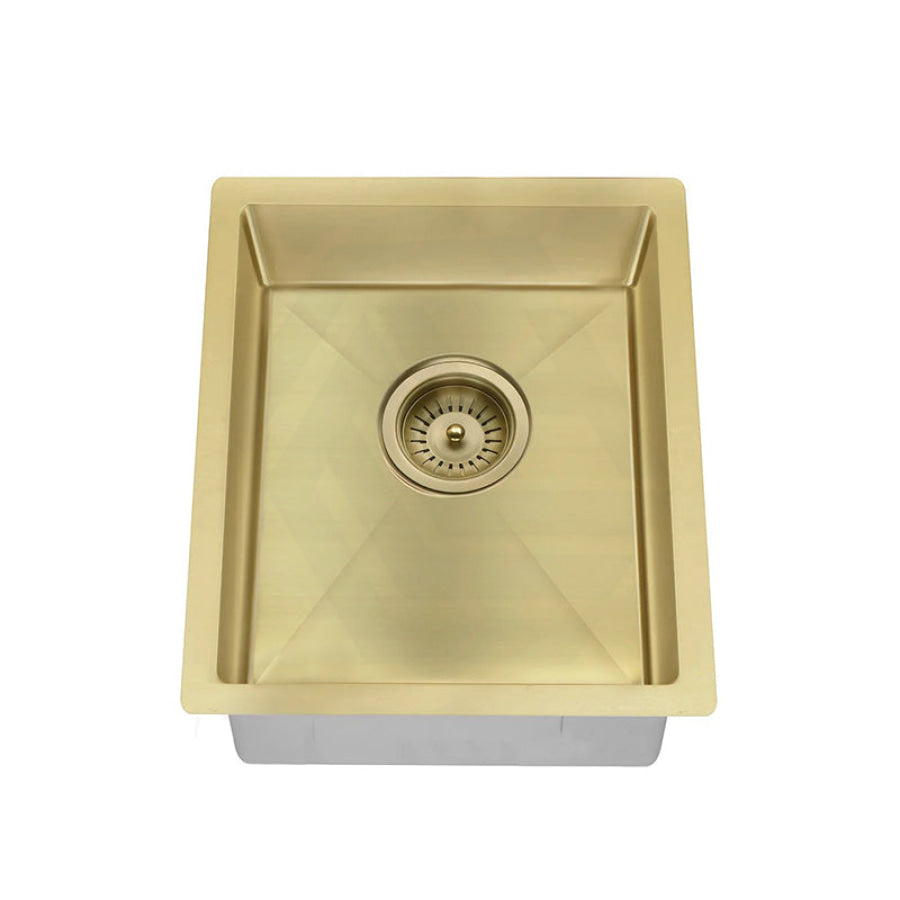 Meir Lavello 380x440x200mm Stainless Steel Single Bowl Kitchen Sink Top/Flush/Under Mount Variant Colour Available