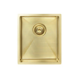Meir Lavello 380x440x200mm Stainless Steel Single Bowl Kitchen Sink Top/Flush/Under Mount Variant Colour Available