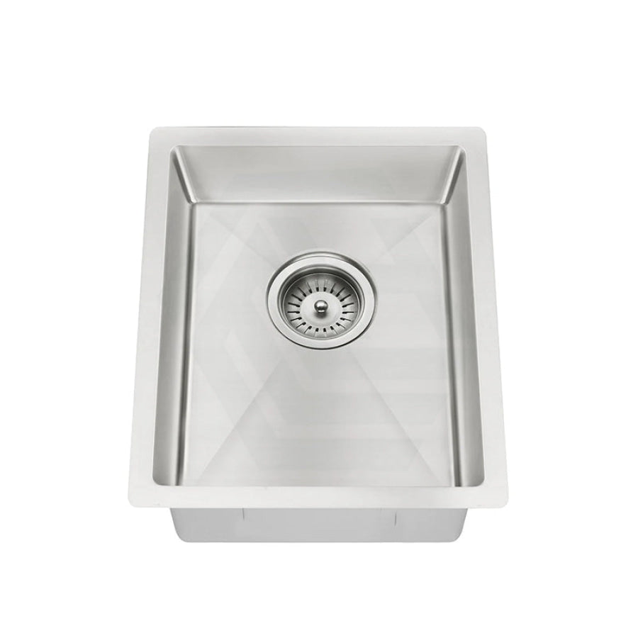 Meir Lavello 380x440x200mm Stainless Steel Single Bowl Kitchen Sink Top/Flush/Under Mount Variant Colour Available
