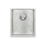 Meir Lavello 380x440x200mm Stainless Steel Single Bowl Kitchen Sink Top/Flush/Under Mount Variant Colour Available