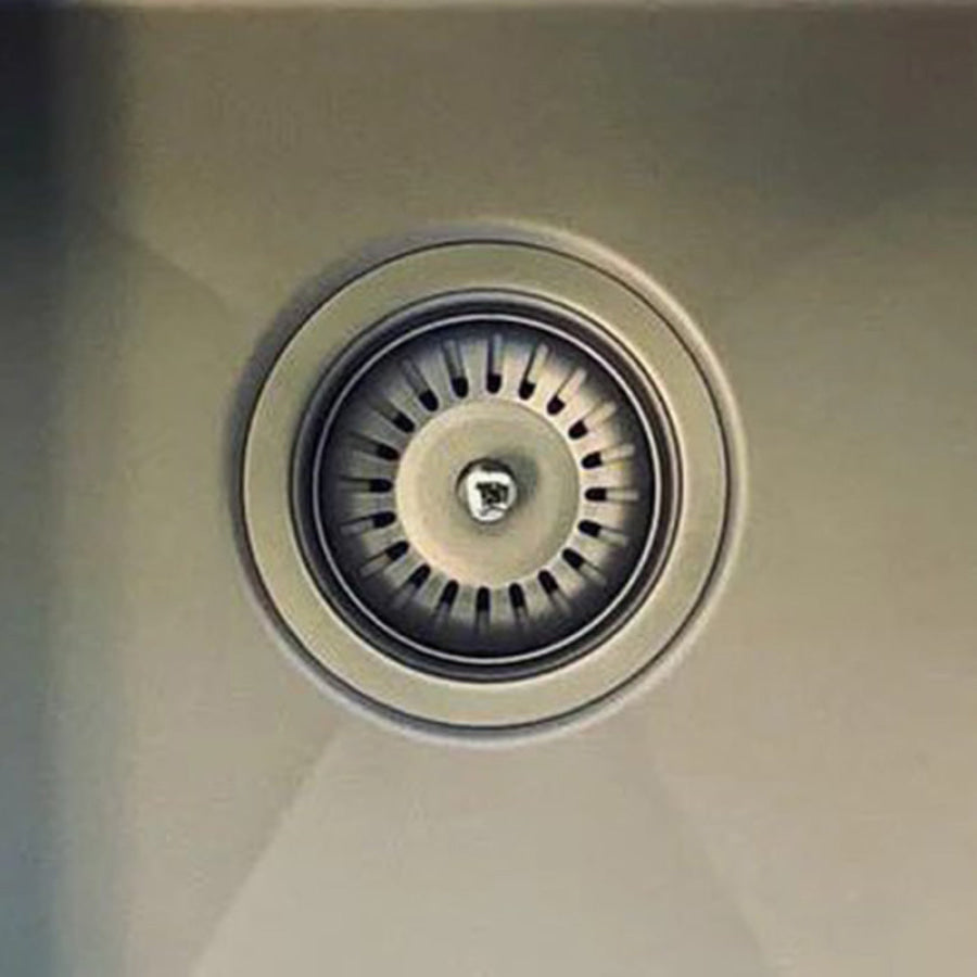Meir Lavello 380x440x200mm Stainless Steel Single Bowl Kitchen Sink Top/Flush/Under Mount Variant Colour Available