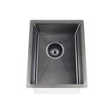 Meir Lavello 380x440x200mm Stainless Steel Single Bowl Kitchen Sink Top/Flush/Under Mount Variant Colour Available