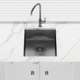 Meir Lavello 380x440x200mm Stainless Steel Single Bowl Kitchen Sink Top/Flush/Under Mount Variant Colour Available