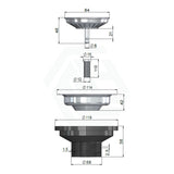 Meir Lavello 380x440x200mm Stainless Steel Single Bowl Kitchen Sink Top/Flush/Under Mount Variant Colour Available