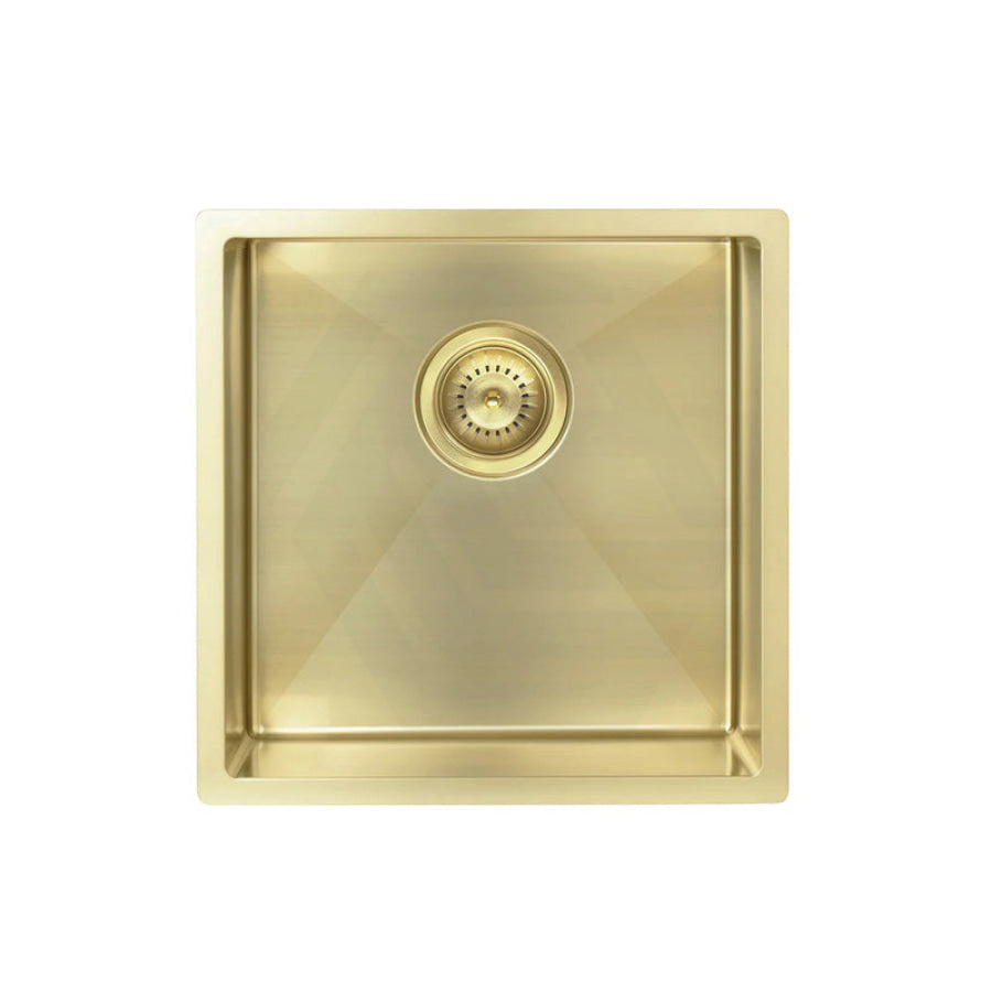Meir Lavello 450x450x200mm Stainless Steel Single Bowl Kitchen Sink Top/Flush/Under Mount Variant Colour Available