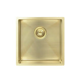 Meir Lavello 450x450x200mm Stainless Steel Single Bowl Kitchen Sink Top/Flush/Under Mount Variant Colour Available