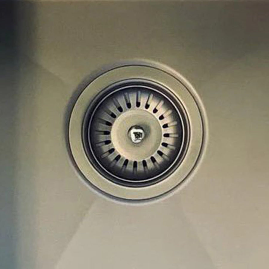 Meir Lavello 450x450x200mm Stainless Steel Single Bowl Kitchen Sink Top/Flush/Under Mount Variant Colour Available