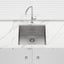 Meir Lavello 450x450x200mm Stainless Steel Single Bowl Kitchen Sink Top/Flush/Under Mount Variant Colour Available