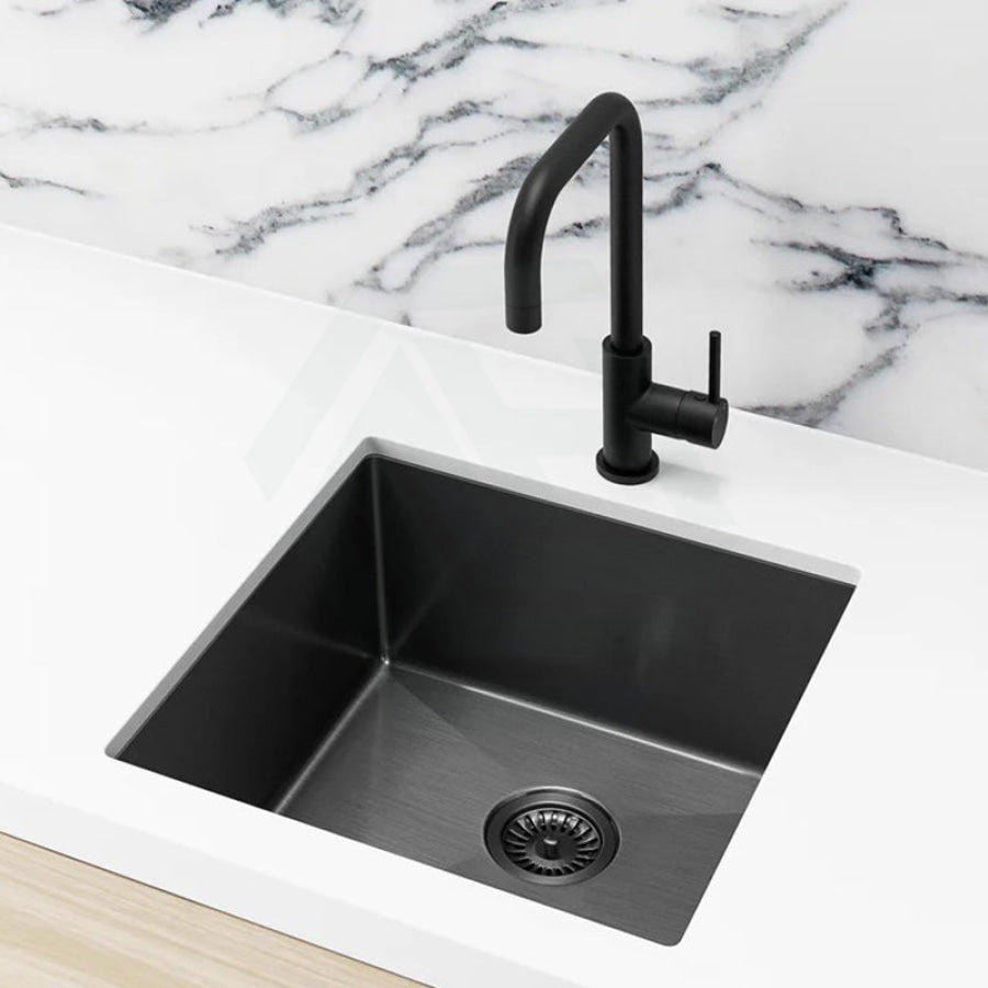 Meir Lavello 450x450x200mm Stainless Steel Single Bowl Kitchen Sink Top/Flush/Under Mount Variant Colour Available