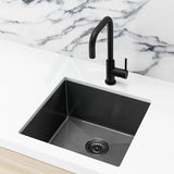 Meir Lavello 450x450x200mm Stainless Steel Single Bowl Kitchen Sink Top/Flush/Under Mount Variant Colour Available