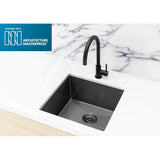 Meir Lavello 450x450x200mm Stainless Steel Single Bowl Kitchen Sink Top/Flush/Under Mount Variant Colour Available