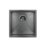 Meir Lavello 450x450x200mm Stainless Steel Single Bowl Kitchen Sink Top/Flush/Under Mount Variant Colour Available