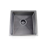 Meir Lavello 450x450x200mm Stainless Steel Single Bowl Kitchen Sink Top/Flush/Under Mount Variant Colour Available