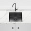 Meir Lavello 450x450x200mm Stainless Steel Single Bowl Kitchen Sink Top/Flush/Under Mount Variant Colour Available