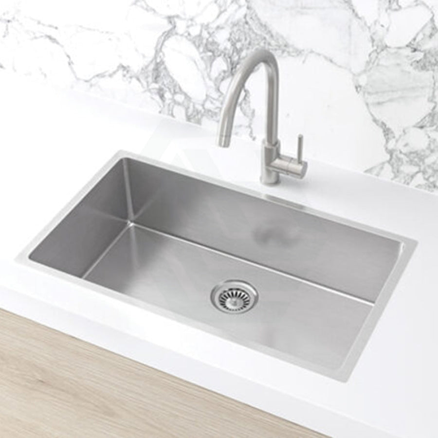Meir Lavello 760x440x200mm Stainless Steel Single Bowl Kitchen Sink Top/Flush/Under Mount Variant Colour Available