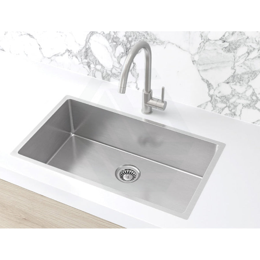 Meir Lavello 760x440x200mm Stainless Steel Single Bowl Kitchen Sink Top/Flush/Under Mount Variant Colour Available