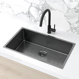 Meir Lavello 760x440x200mm Stainless Steel Single Bowl Kitchen Sink Top/Flush/Under Mount Variant Colour Available