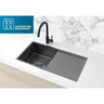 Meir Lavello 840x440x200mm Stainless Steel Single Bowl Kitchen Sink with Drainboard Top/Flush/Under Mount Variant Colour Available