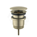 Meir 32/40mm Universal Brass Pop Up Waste with or without Overflow Variant Colour Available