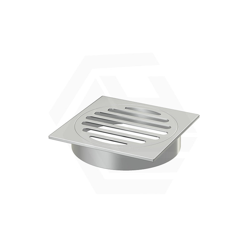 Meir Square Brass Floor Grate Shower Drain 100mm Outlet Variant Colour Available