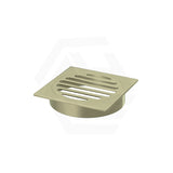 Meir Square Brass Floor Grate Shower Drain 100mm Outlet Variant Colour Available