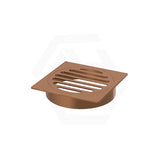 Meir Square Brass Floor Grate Shower Drain 100mm Outlet Variant Colour Available
