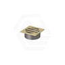 Meir Square Brass Floor Grate Shower Drain 50mm Outlet Variant Colour Available
