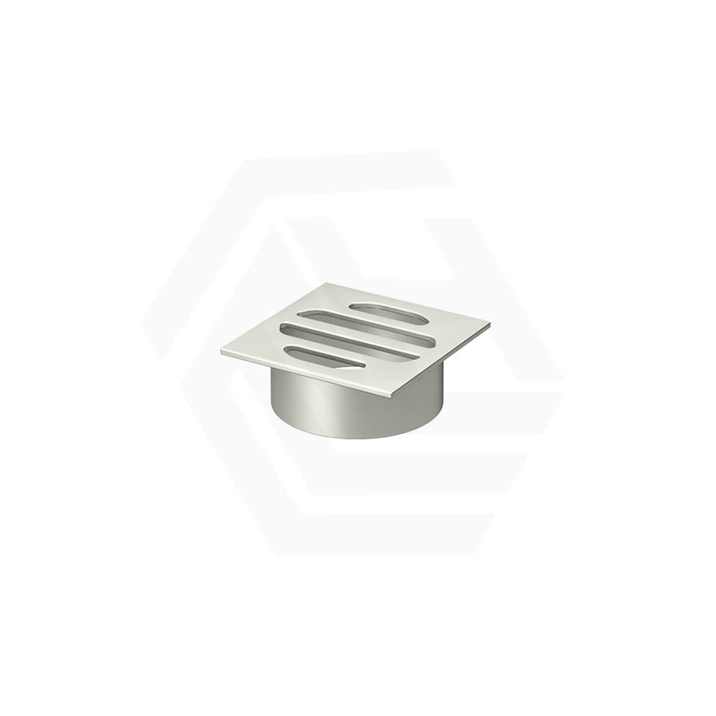 Meir Square Brass Floor Grate Shower Drain 50mm Outlet Variant Colour Available