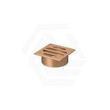 Meir Square Brass Floor Grate Shower Drain 50mm Outlet Variant Colour Available