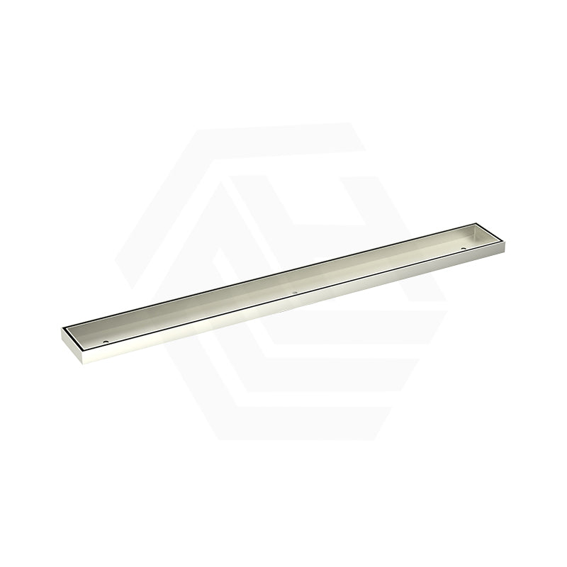 Meir 900mm Stainless Steel Shower Channel Waste with Tile Insert Colour Available