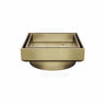 Meir 115Mm Square Brass Shower Waste With Tile Insert Variant Colour Available G#2(Gold) Floor